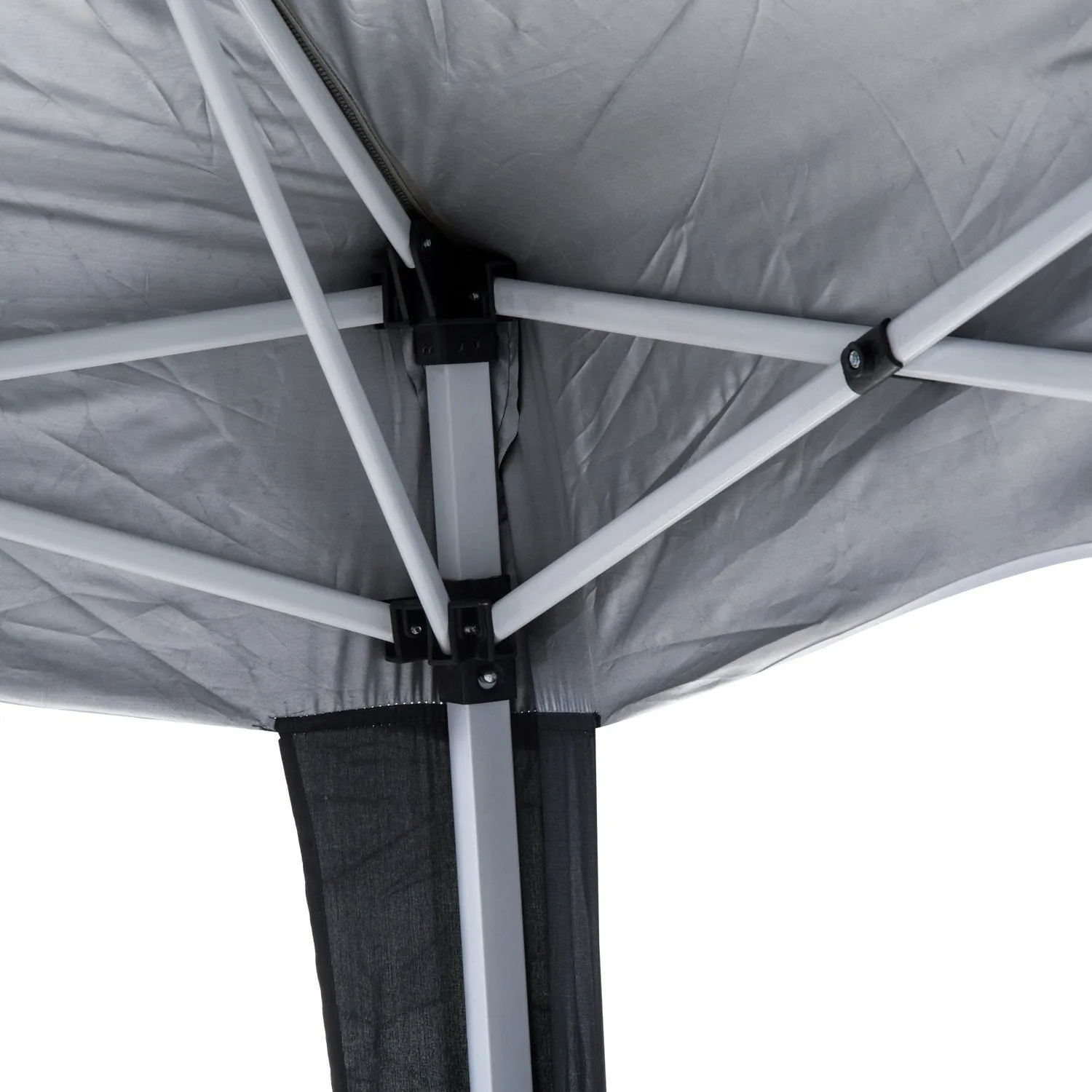 Outsunny 2.5 x 2.5M Slant Leg Pop Up Gazebo with Carry Bag