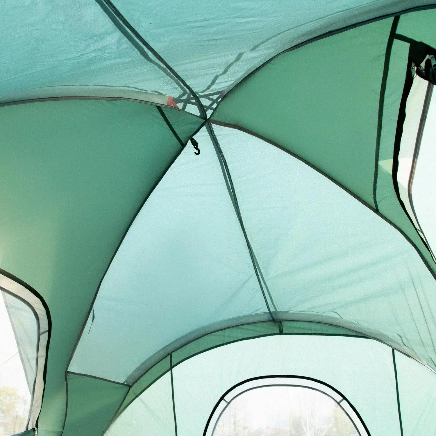 Outsunny Dome Resistant 5-6 UV Spring deal Green Camping Protection - Hiking Tent VIP-only deal Tunnel Man 3000mm Water Shelter Dark