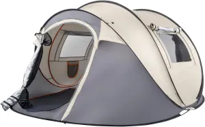 Outvita Family Camping Tent - Portable, Waterproof, UV Protection, Pop Up