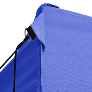 Party Tent Outdoor Canopy Folding Patio Gazebo with 4 Sidewalls Steel