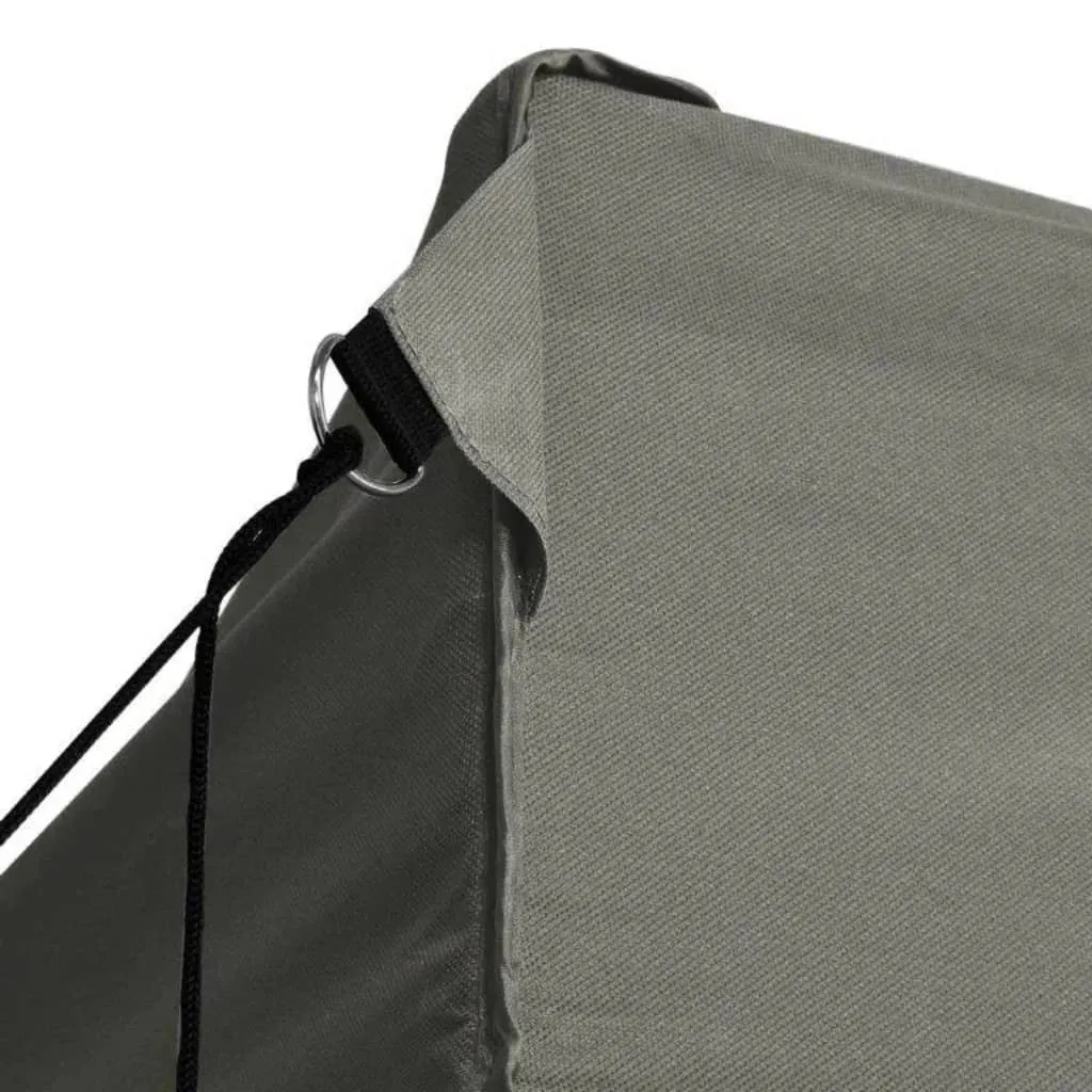 Party Tent Outdoor Canopy Folding Patio Gazebo with 4 Sidewalls Steel