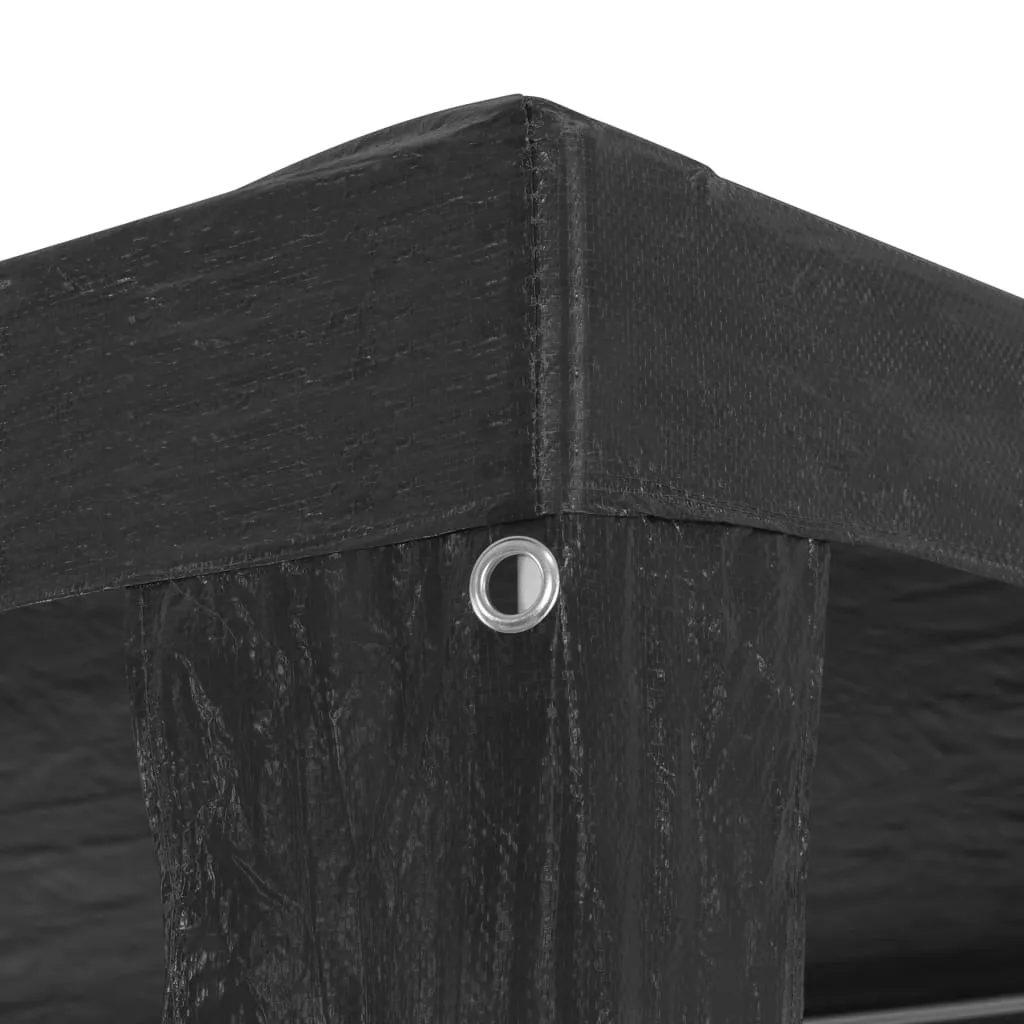 Party Tent Outdoor Canopy Tent Patio Gazebo Marquee Shade PE Anthracite