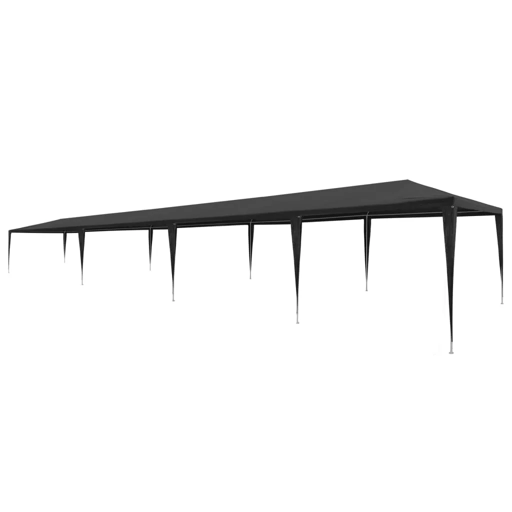 Party Tent Outdoor Canopy Tent Patio Gazebo Marquee Shade PE Anthracite