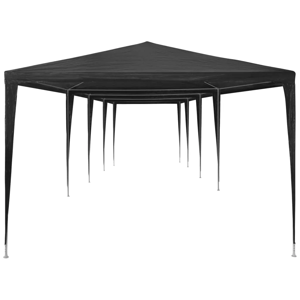 Party Tent Outdoor Canopy Tent Patio Gazebo Marquee Shade PE Anthracite