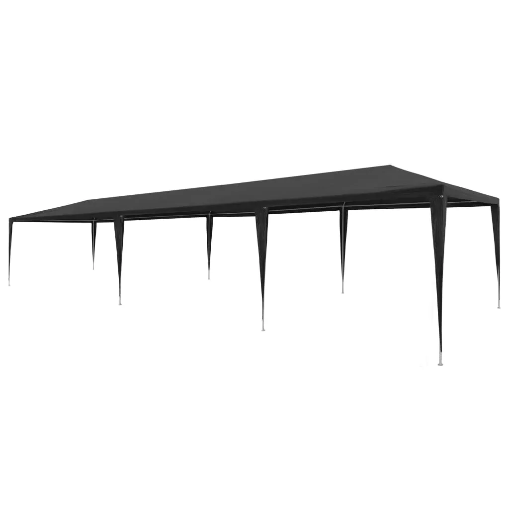 Party Tent Outdoor Canopy Tent Patio Gazebo Marquee Shade PE Anthracite