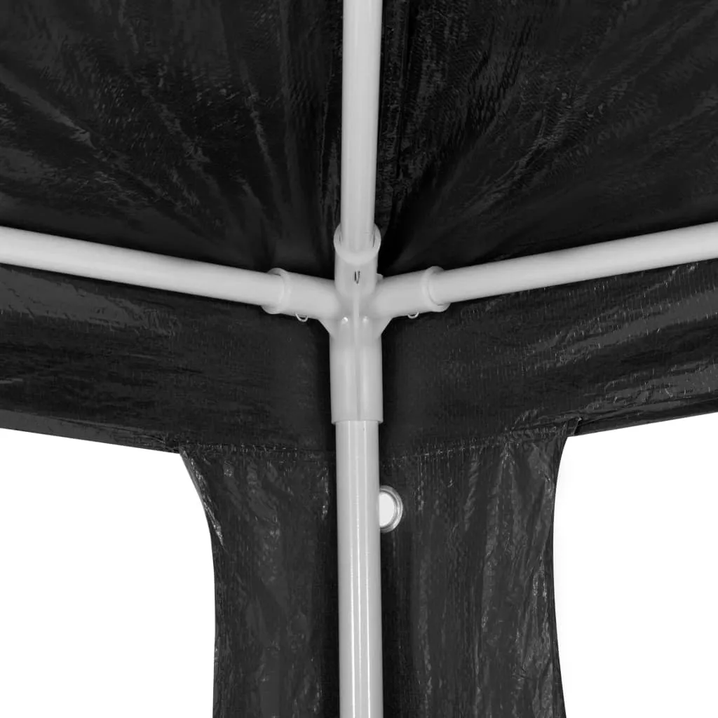 Party Tent Outdoor Canopy Tent Patio Gazebo Marquee Shade PE Anthracite