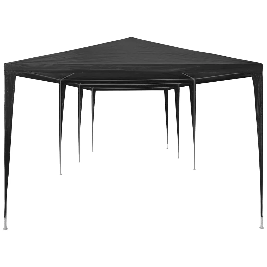 Party Tent Outdoor Canopy Tent Patio Gazebo Marquee Shade PE Anthracite