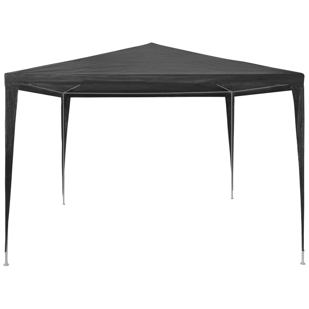 Party Tent Outdoor Canopy Tent Patio Gazebo Marquee Shade PE Anthracite