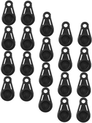 Pcs Tent Clips Heavy Duty Windproof Tent Clips Lock Grip for Camping Hiking Canopy Fixing