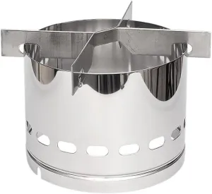Petromax Lamp to Cooking Adapter - Turn Your HK350/HK500 Lamp into a Camping Stove, Steel Alloy, 7.1 inch Diameter
