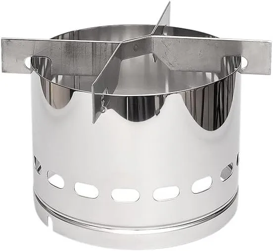 Petromax Lamp to Cooking Adapter - Turn Your HK350/HK500 Lamp into a Camping Stove, Steel Alloy, 7.1 inch Diameter