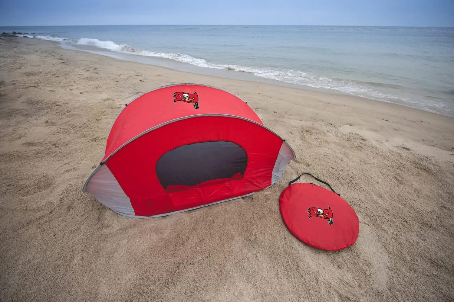 PICNIC TIME NFL Manta Portable Beach Tent - Pop Up Tent - Beach Sun Shelter Pop Up