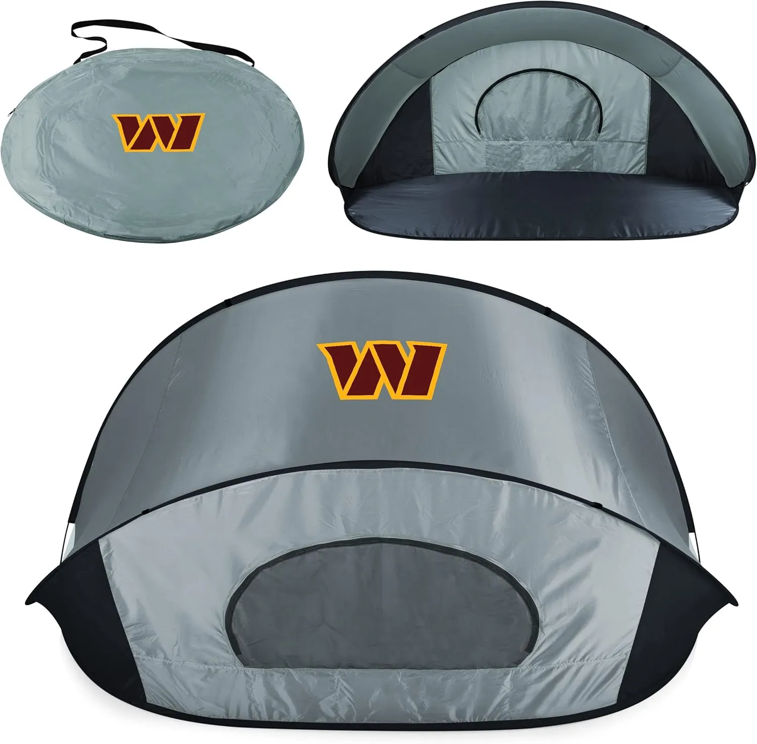 PICNIC TIME NFL Manta Portable Beach Tent - Pop Up Tent - Beach Sun Shelter Pop Up