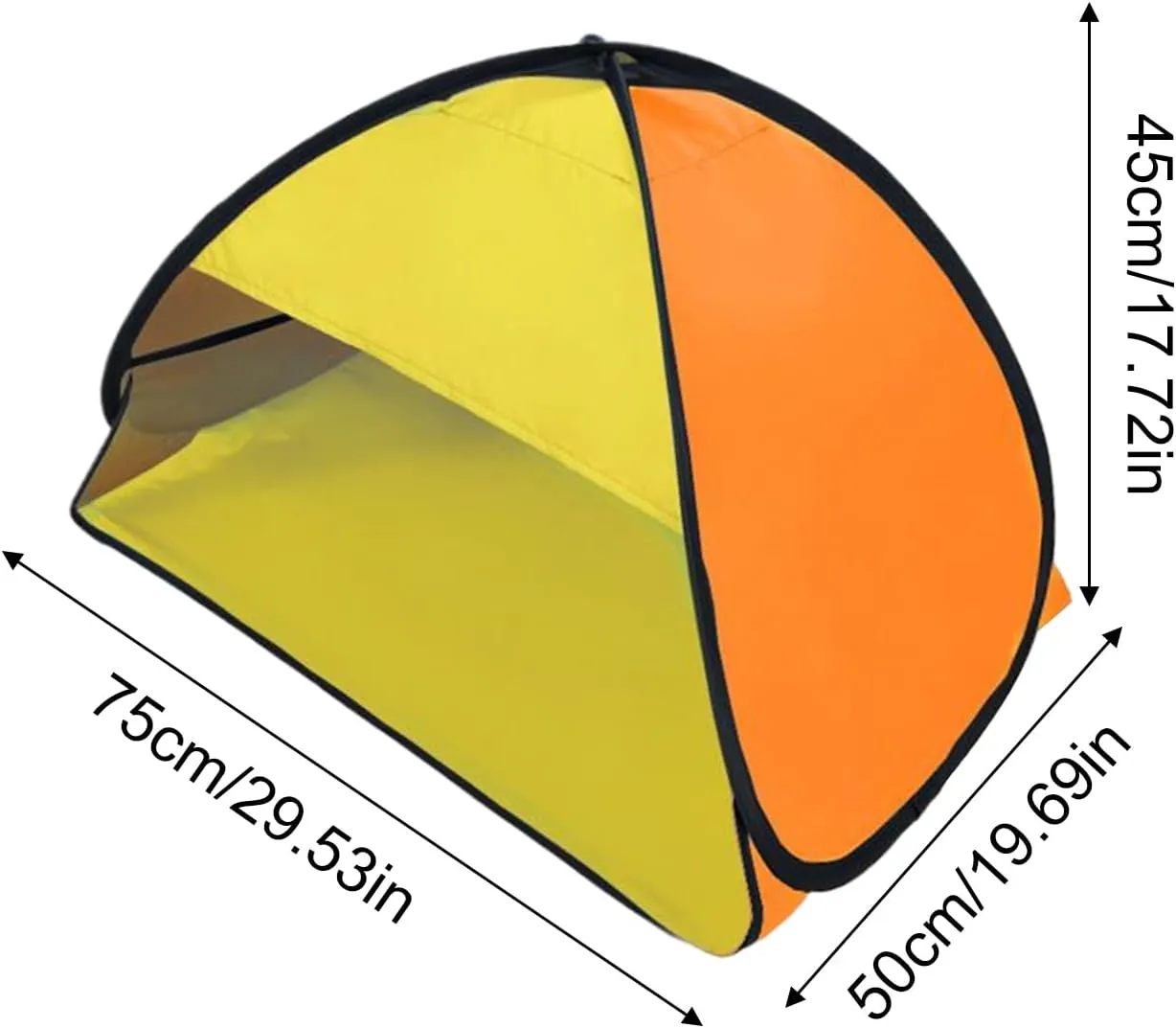 Pop Up Beach Tent for Head | UV Protection Beach Shade Tent for Head,Easy Setup Automatic Sun Shelters for Outdoor Hiking Picnic Sunbathing Fishing