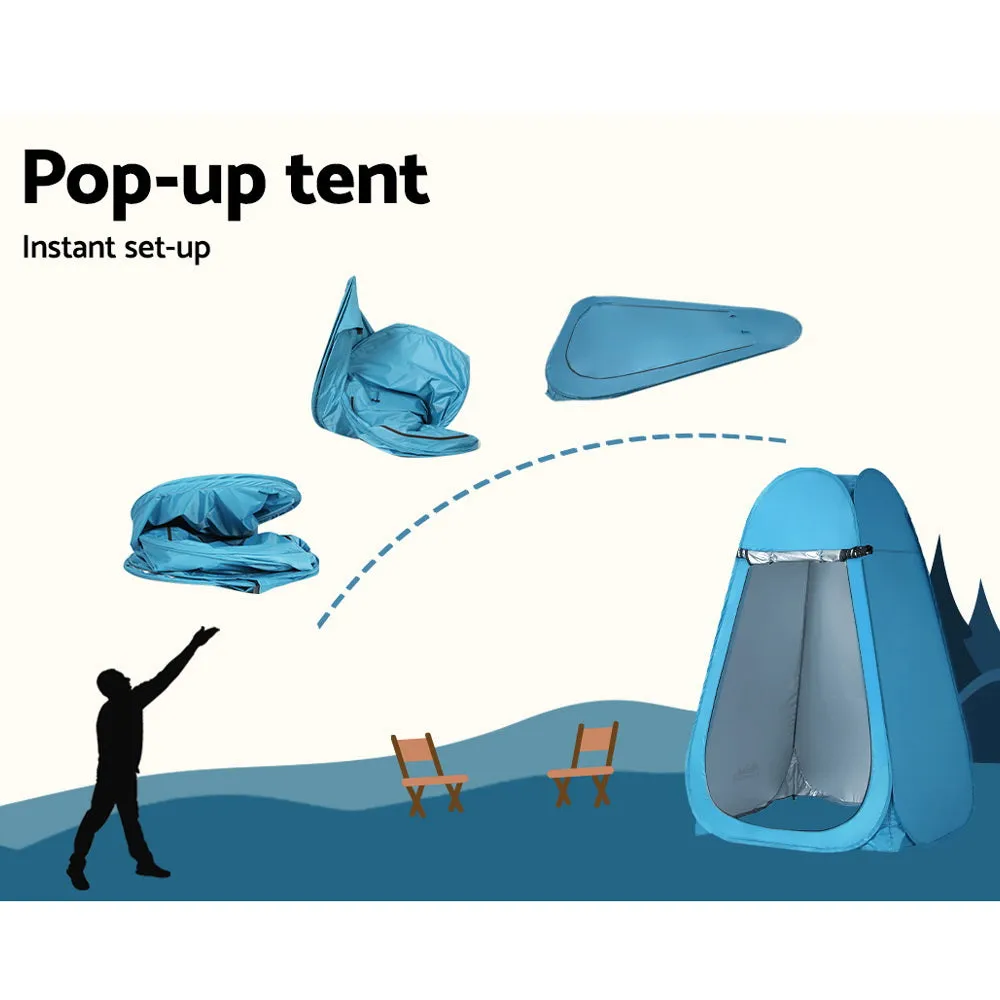 Pop Up Camping Shower Toilet Tent Outdoor Privacy Change Room