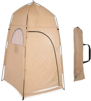Pop Up Pod Changing Room Privacy Tent, Camping Toilet Tent Instant Outdoor Shower Beach Dressing Room Shelter Canopy Foldable and Automatic Quick-Opening Durable Tent Hopeful