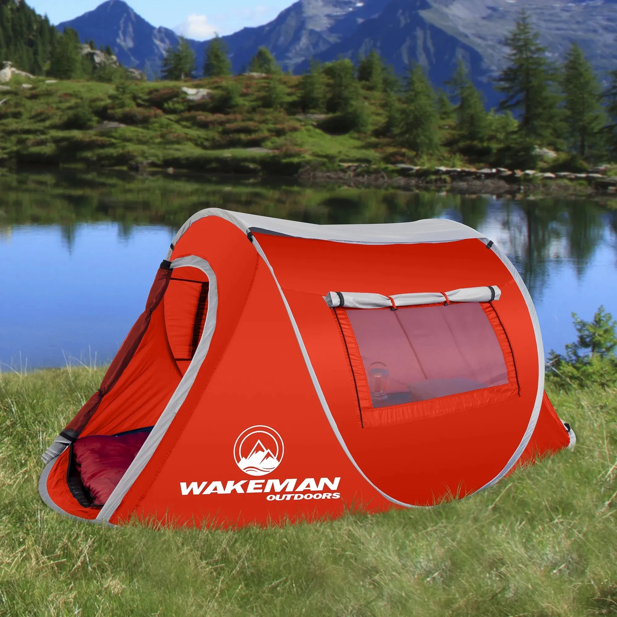 Pop-Up Tent 2 Person, Water Resistant