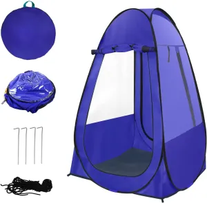 Pop Up Tent, Clear Outdoor Tents Sports Fishing, Rainproof and Windproof Beach Camping, Lightweight and Sturdy, Easy Set Up, UPF 50  Portable Folding 39" x 64"