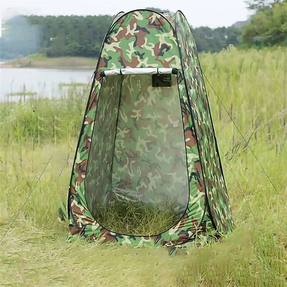 Pop-Up Tents Portable Instant Pop Up Tent Camping Toilet Tent Shower Changing Dressing Fishing Picnic Room Privacy Travel Tent with Bag Sun Shade Outdoor Beach Tent