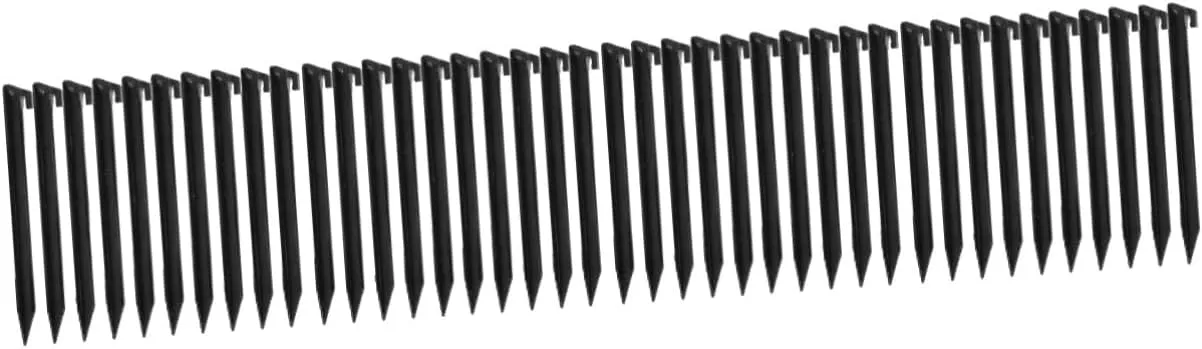 POPETPOP 40pcs Camping Stakes Durable Tent Accessories for Secure Ground Fixing Heavy-Duty Pegs for Outdoor Tents and Tarps Wind-Resistant Design for Camping and Picnics