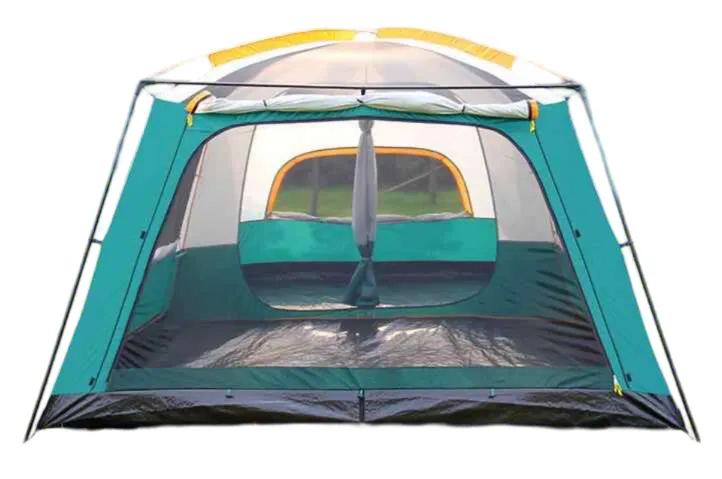 Portable Big Dome Tent House Tent for Camping for 5-9 person (380*260*190) ps191