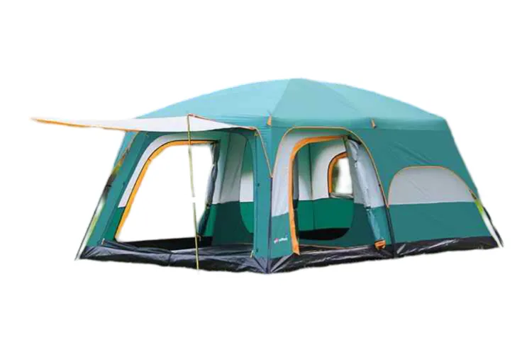 Portable Big Dome Tent House Tent for Camping for 5-9 person (380*260*190) ps191