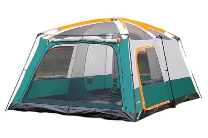 Portable Big Dome Tent House Tent for Camping for 5-9 person (380*260*190) ps191