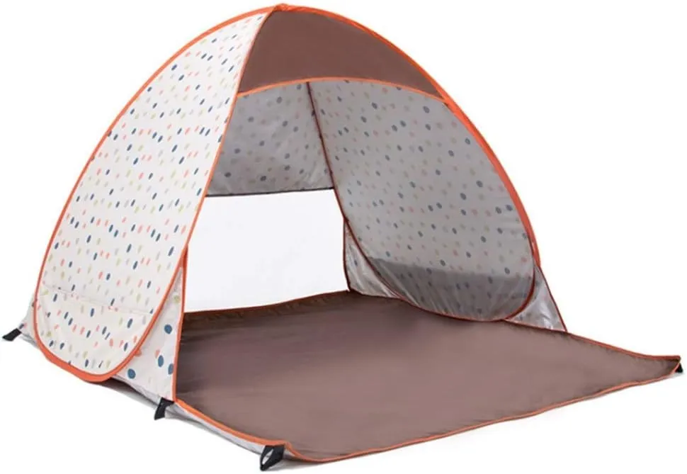 Portable Campitent Family Tent Outdoor Campitent Sun Tent Campitent Sun Tent Forall Size 2-3 People Outdoor Tent Automatic Campitent (Blue 140 * 160 * 110Cm)