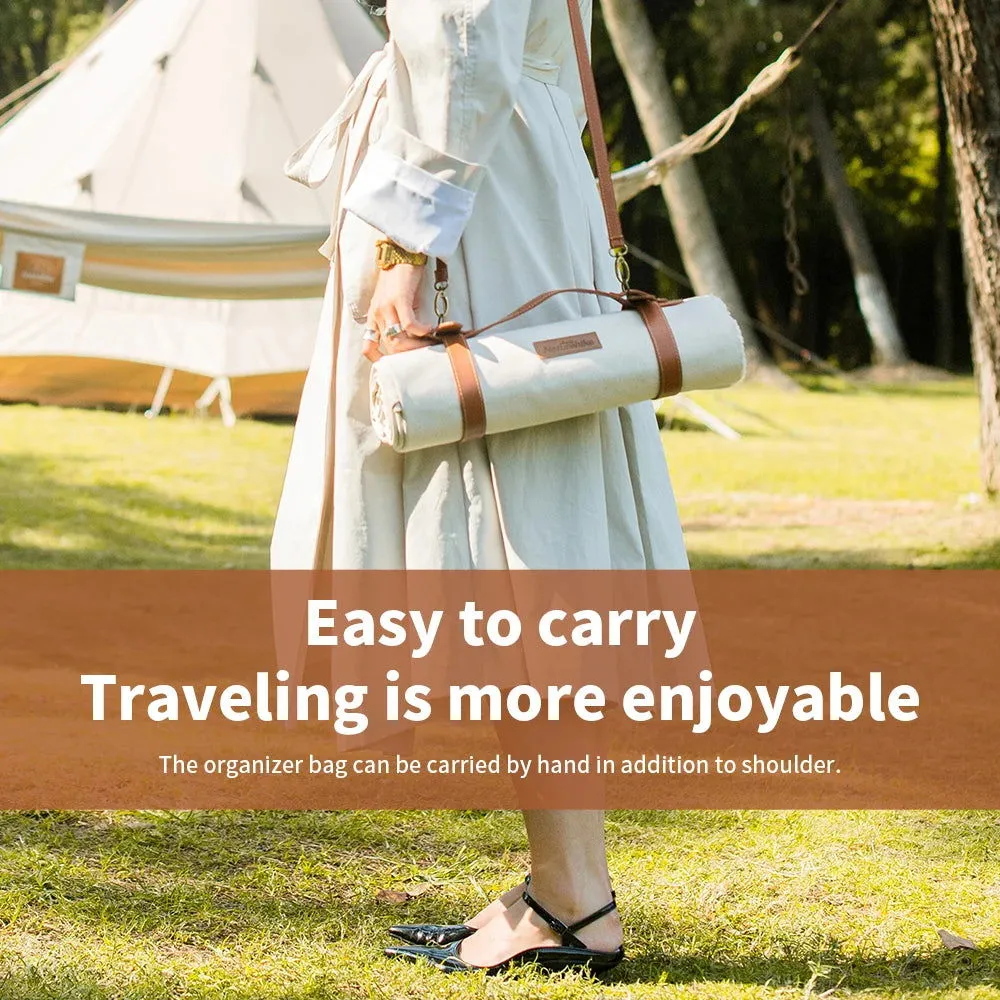 Portable Canvas Picnic Blanket – Ultra-Light, Large, Waterproof Camping Mat