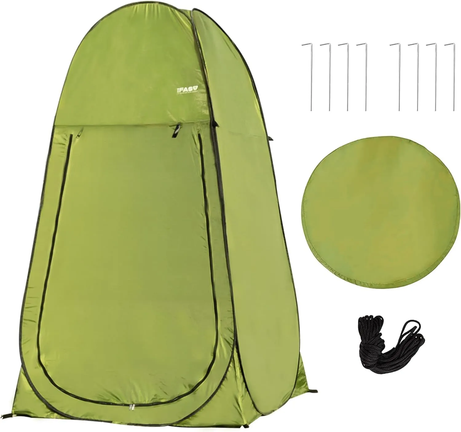 Portable Pop Up Privacy Tent - Spacious Dressing Changing Room Outdoor Privacy Shelter Tent with Carry Bag for Camping Hiking Beach Toilet Shower Bathroom