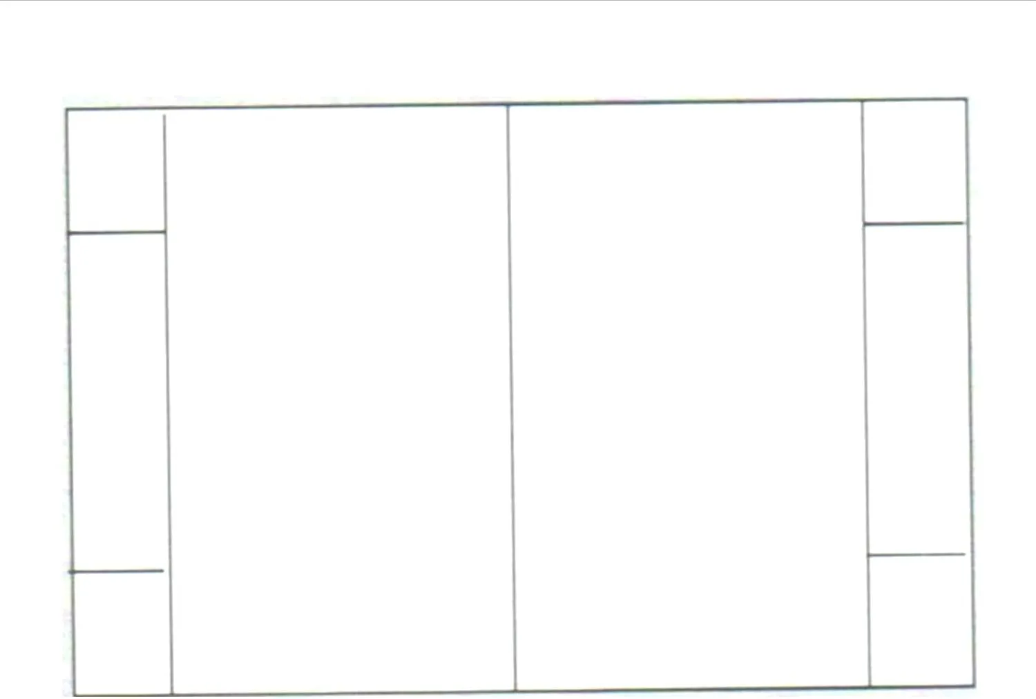 Print-Ready Tri-Fold Table Tent (5" x 8-1/2" Folded), 1-UP on 8-1/2" x 14" White 67lb Vellum Paper - 250 Sheets