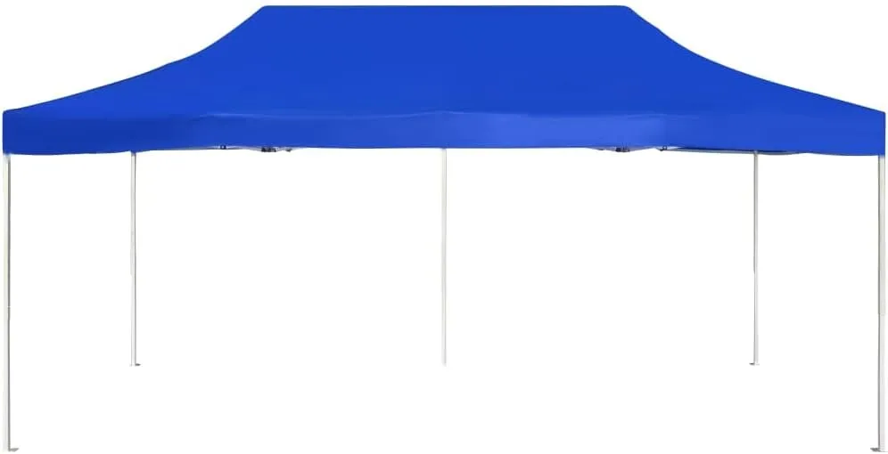 Professional Folding Party Tent,Canopy Tent,Outdoor Tent,Tents for Parties,Outdoor Canopy,Easy to Carry,100% Waterproof,Heavy Duty,Mounting Materials Included, Aluminium 236.2"x118.1" Blue