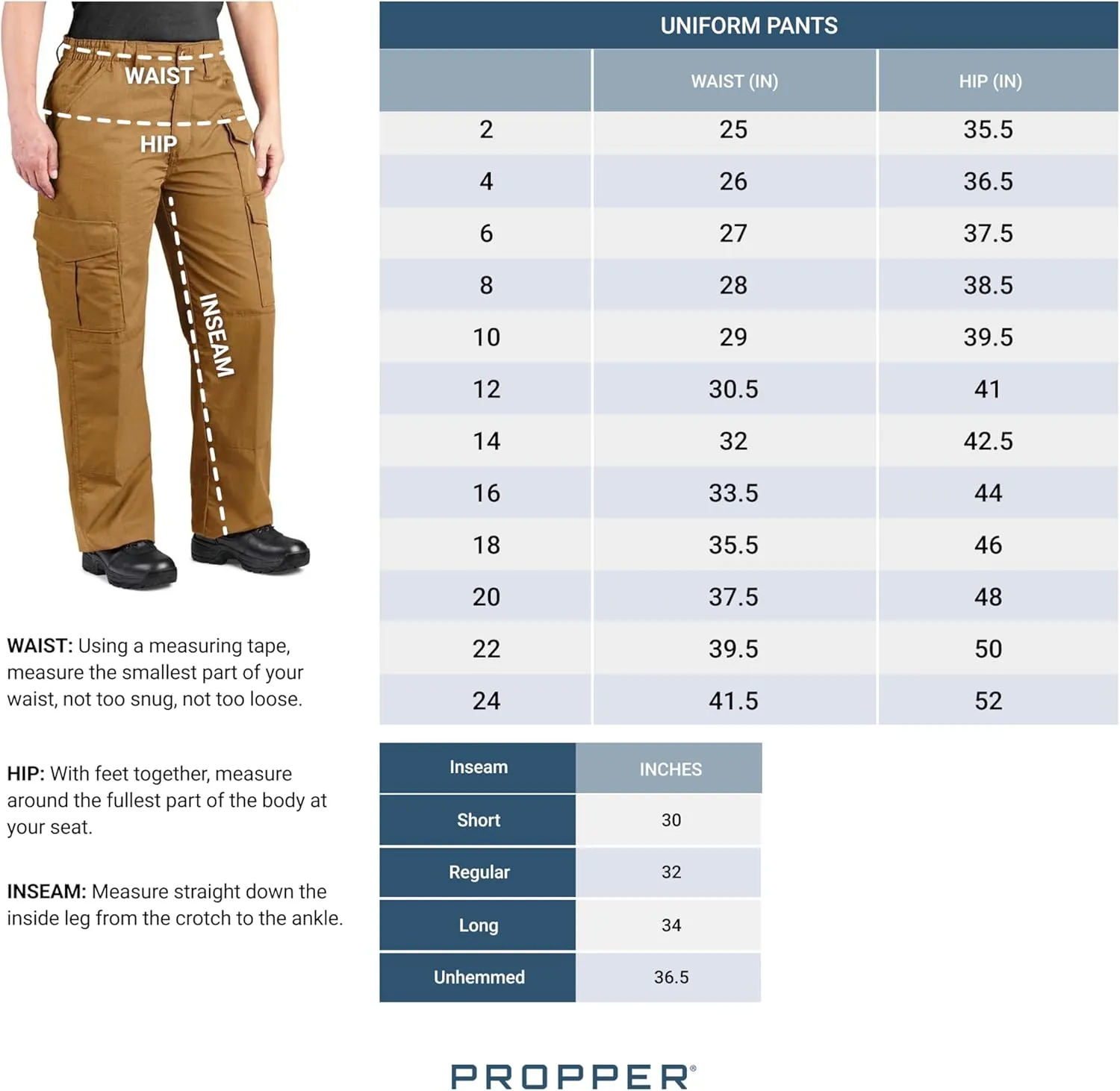 Propper Women's Uniform Tactical Pant