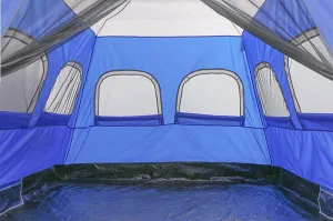 Protection Sun 5-6 Person Automatic Tent - Outdoor Camping Tents nt Cabana Waterproof Shade Canopy Tarp for Wilderness Survival Mountaineering Tent (Color : Blue)