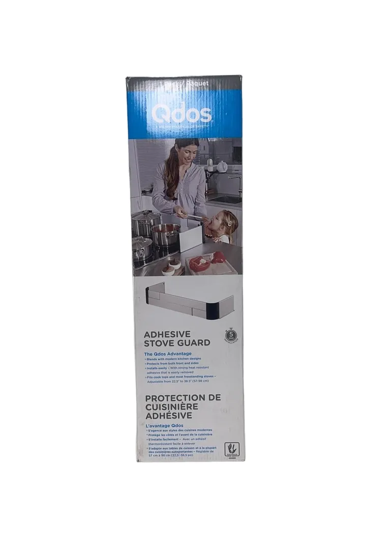 Qdos Adhesive Aluminum Stove Guard