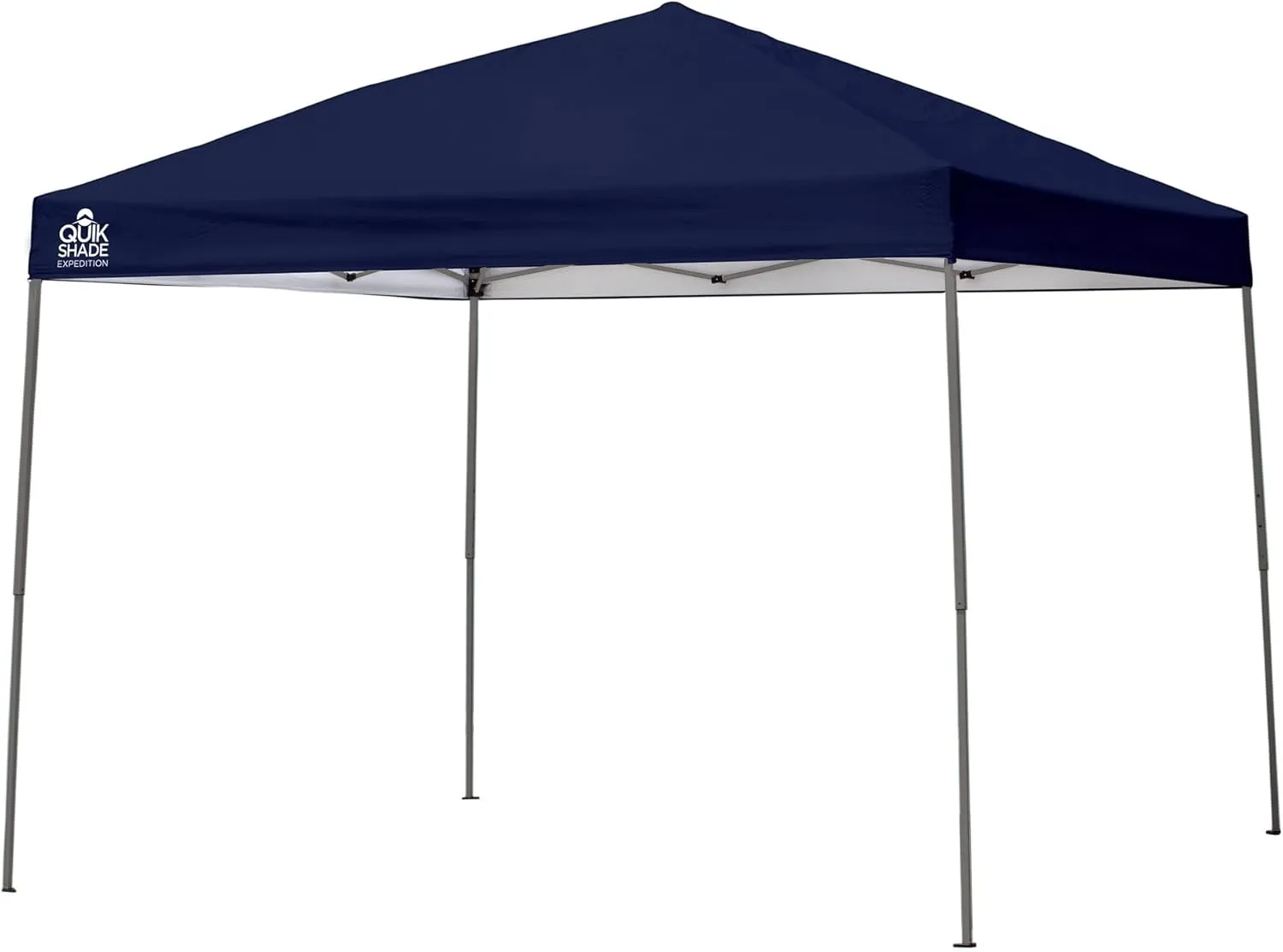 Quik Shade Arrow Storage Products ASI167700RL Expedition Straight Leg Popup Canopy Tent Midnight Blue