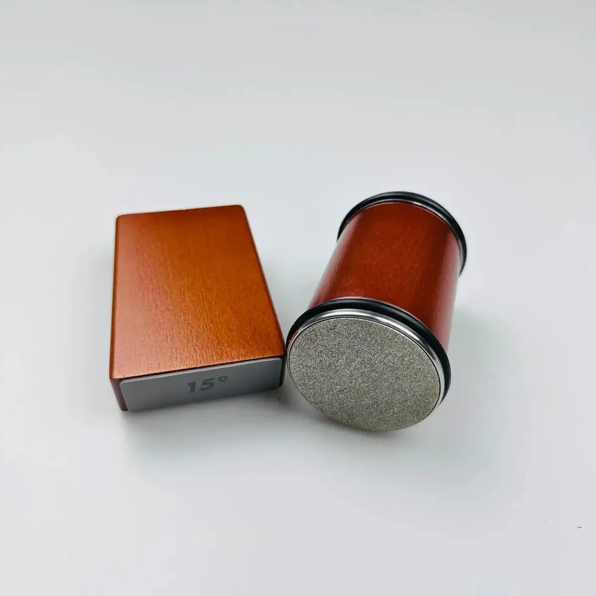 Rolling Knife Sharpener & Magnetic Holder Set – Diamond Sharpening Stone with 15° & 20° Angle Roller for Effortless Blade Perfection