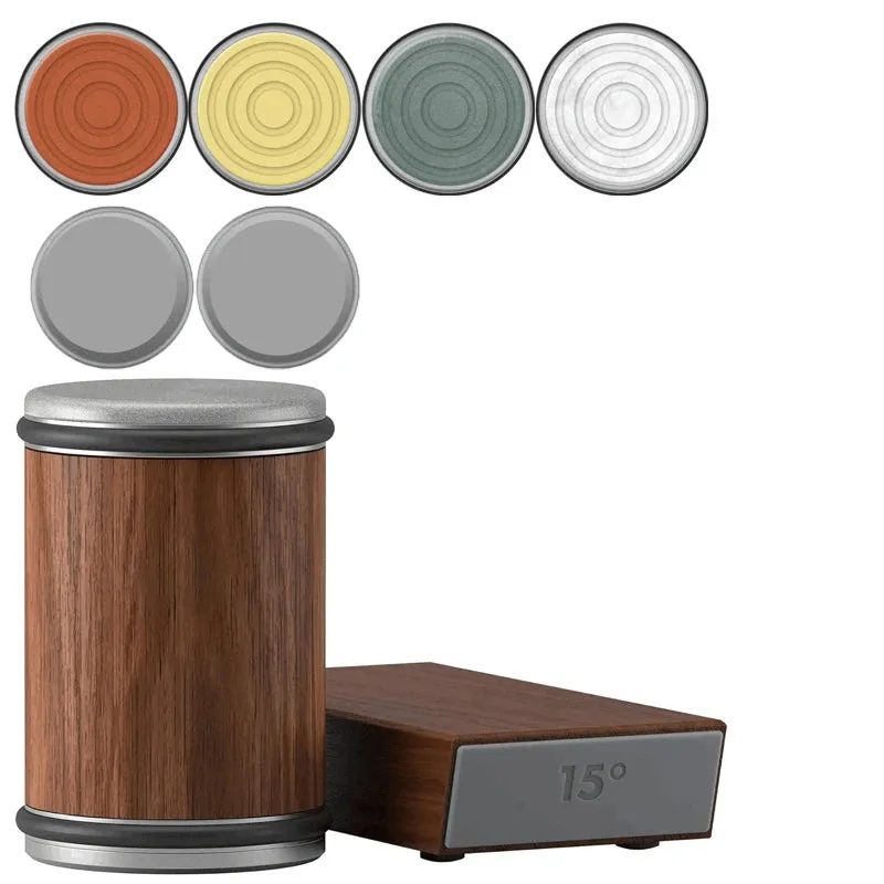 Rolling Knife Sharpener & Magnetic Holder Set – Diamond Sharpening Stone with 15° & 20° Angle Roller for Effortless Blade Perfection