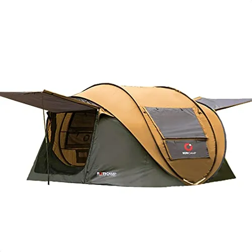 Roticamp Mobidic Camping Pop Up Tent 4-Person, Automatic Setup
