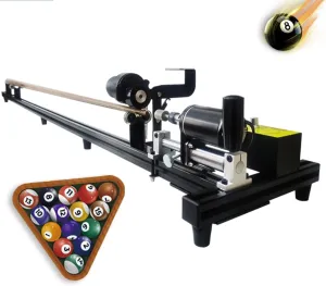 ROY billiard cue repair machine，cue tip replacement kit，7 in 1 Billiard Cue Stick Repairer, Multifunctional Snooker Cue Repairing Machine, Club Straightening and Leather Replacement