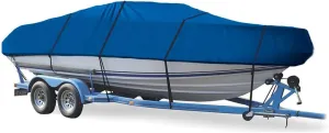 SBU Blue Boat Cover Compatible for STACER 489 Outlaw SC 2013-2014, Travel Storage Mooring