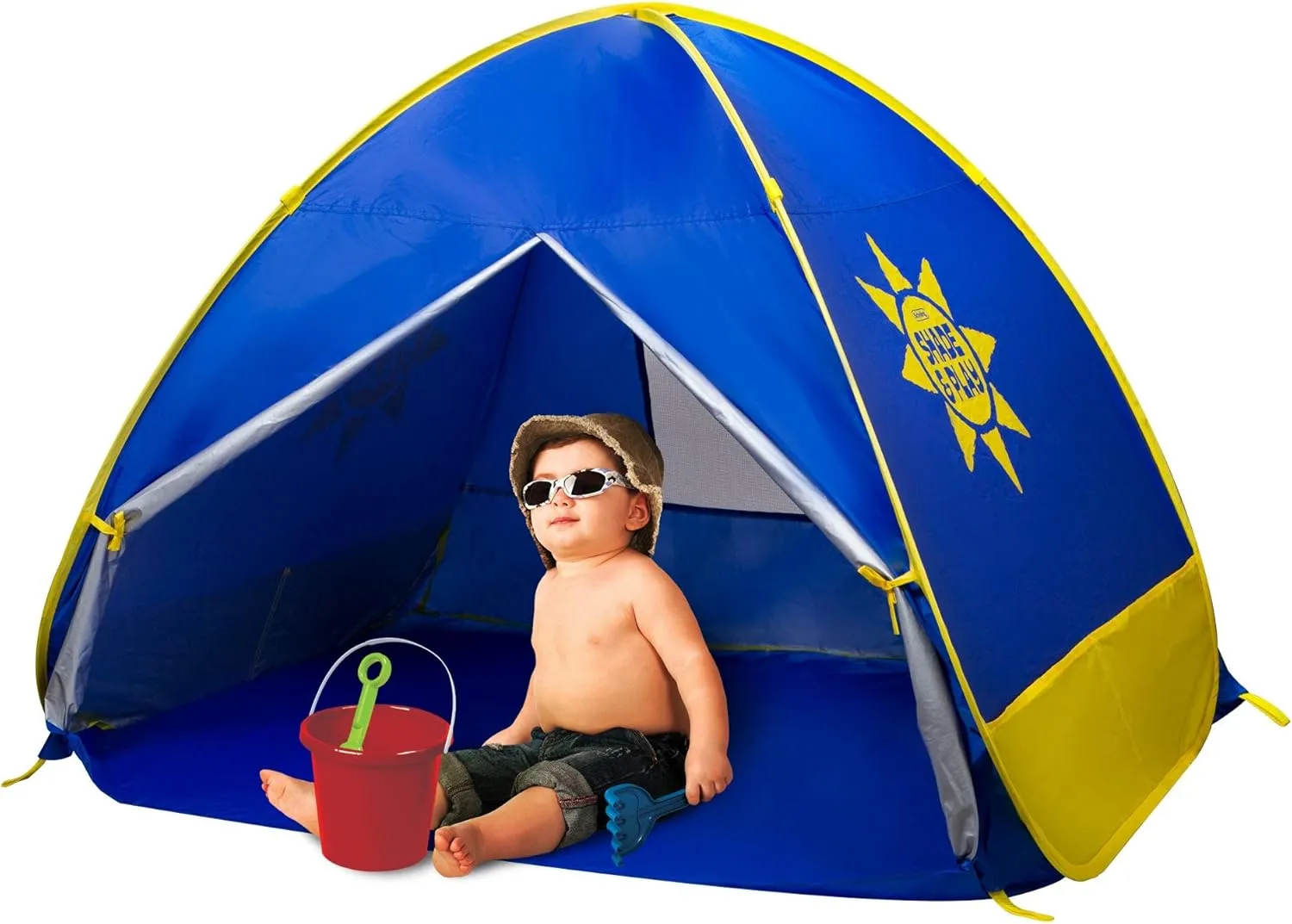 Schylling UV Play Shade, SPF 50 , Ultra portable , Blue