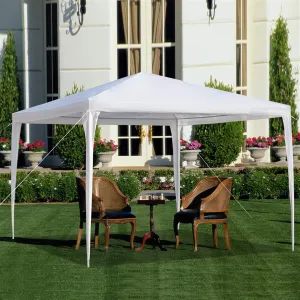 SEALAMB Canopy Tent 10x10 FT, Durable Waterproof Pe Cloth, Outdoor Patio Canopy Party Tent Wedding Tents for Backyard and Garden