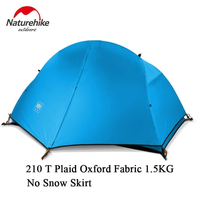 Season Tent Silicone Trend-setting Outdoor Exclusive selection Person Tent Mat Camping Double 1 Ultralight 1.5kg Fabric With 20D 4 Layers Naturehike 1.3kg
