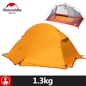 Season Tent Silicone Trend-setting Outdoor Exclusive selection Person Tent Mat Camping Double 1 Ultralight 1.5kg Fabric With 20D 4 Layers Naturehike 1.3kg