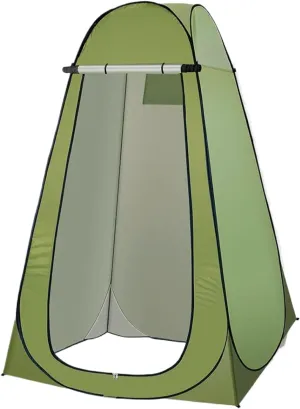 Shower Tent - Large Instant Pop Up Shelters, Privacy Changing Room | Easy Set Up V/rain Shelter Warm Bathing, Lightweight Camping Dressing Outdoor Shower Enclosure Foldable Sun Canopy