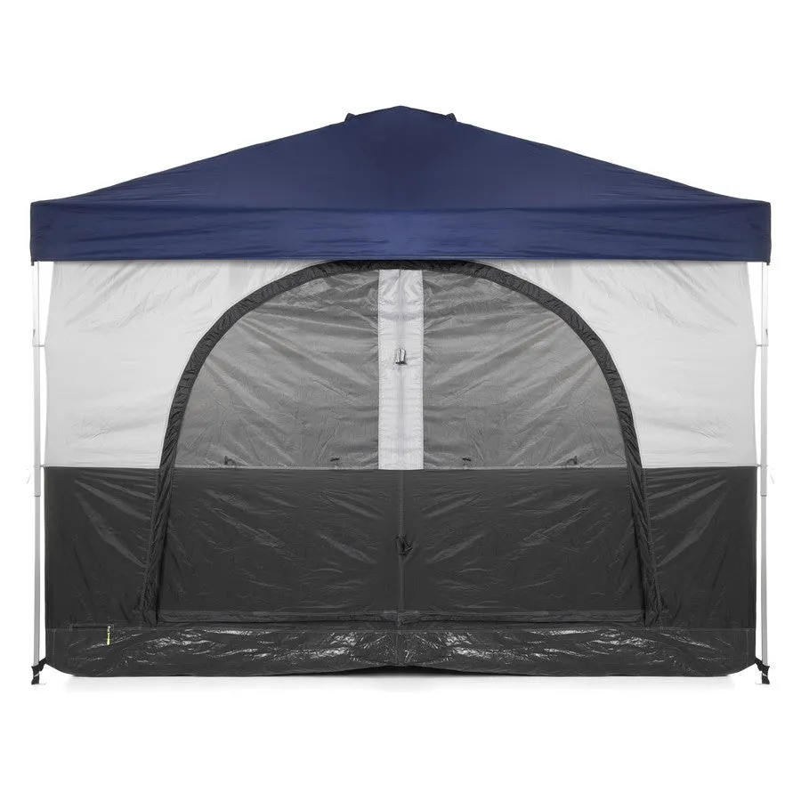 SlumberTrek 6 Person Gazebo Camping Tent / Water Resistant/Mesh Door & Windows