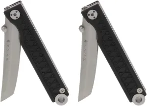 StatGear Pocket Samurai Folding Knife for EDC - Aluminum Handle Edition