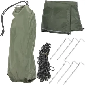 SUPVOX Shade Tarp Tent for Camping Waterproof Oxford Awning Rainproof Uv Protection Compact for Easy Storage Picnic m