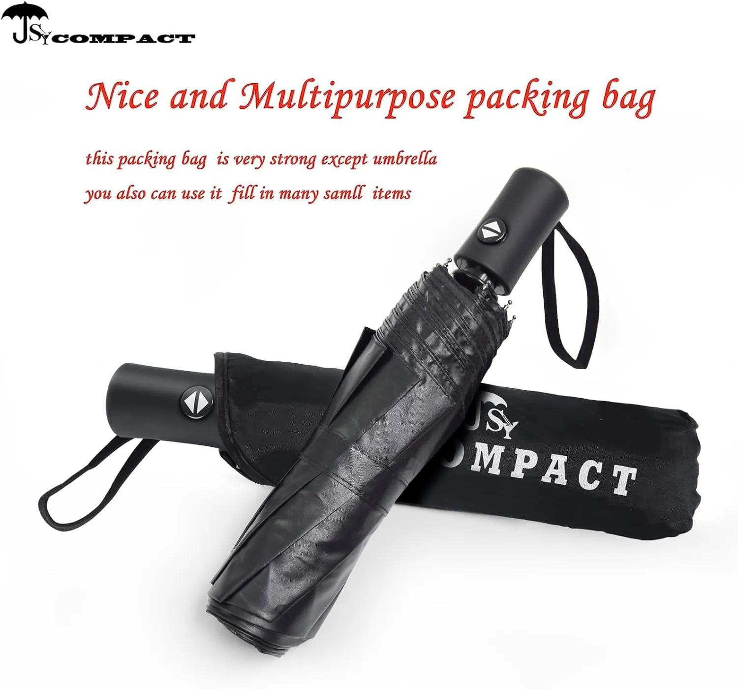 SY COMPACT Travel Umbrella Windproof Automatic Umbrellas-Factory Outlet umbrella